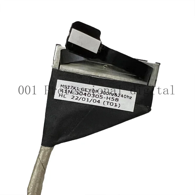 For MSI MS17K1 GP76 GE76  EDP 300HZ&240HZ 40PIN K1N-3040305-H58 K1N-3040217-J36  LCD CABLE