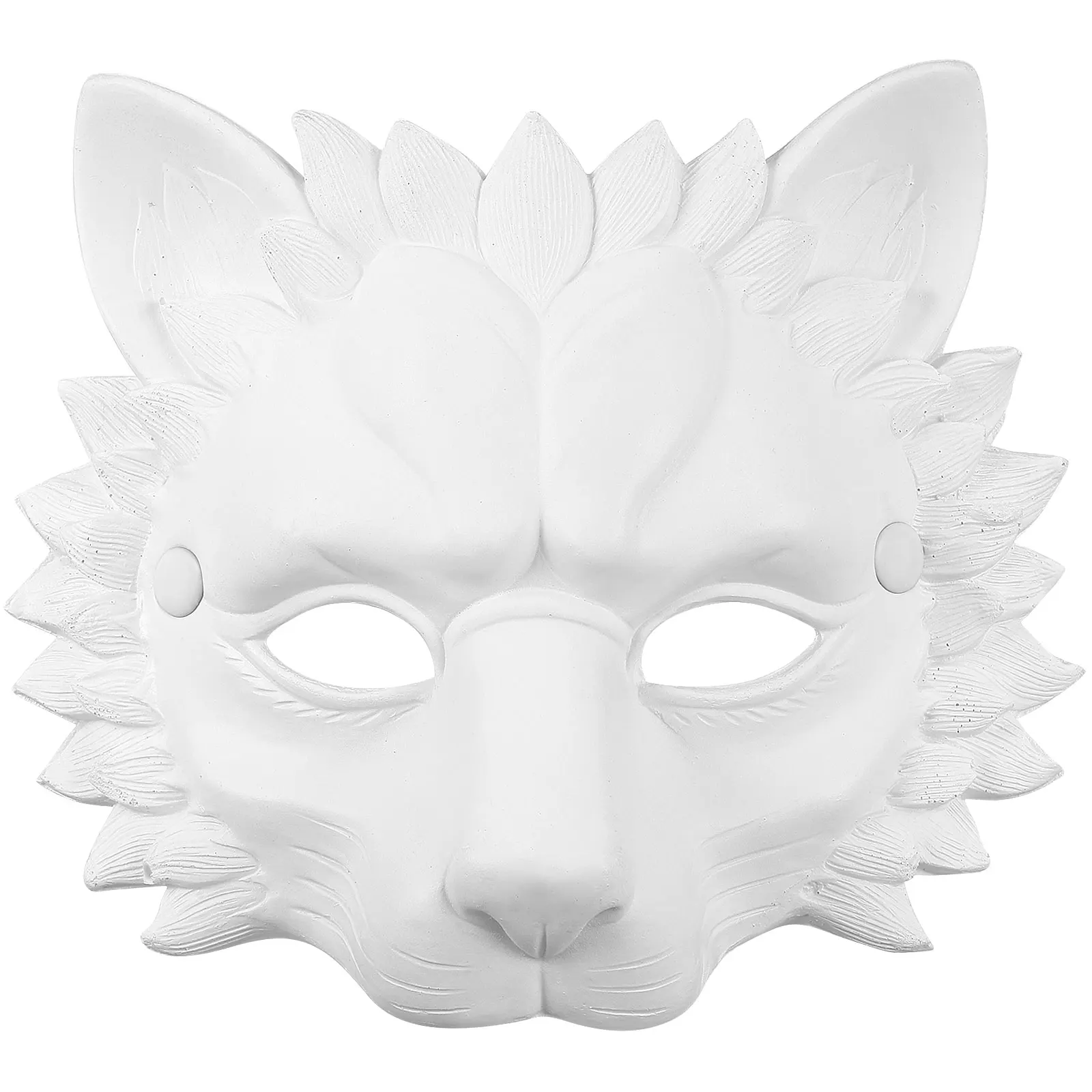 

Decorative Lion Mask Half Face Durable 3D for Halloween Masquerade PU Foam Lion Mask Adult Costume Carnival Party Supplies