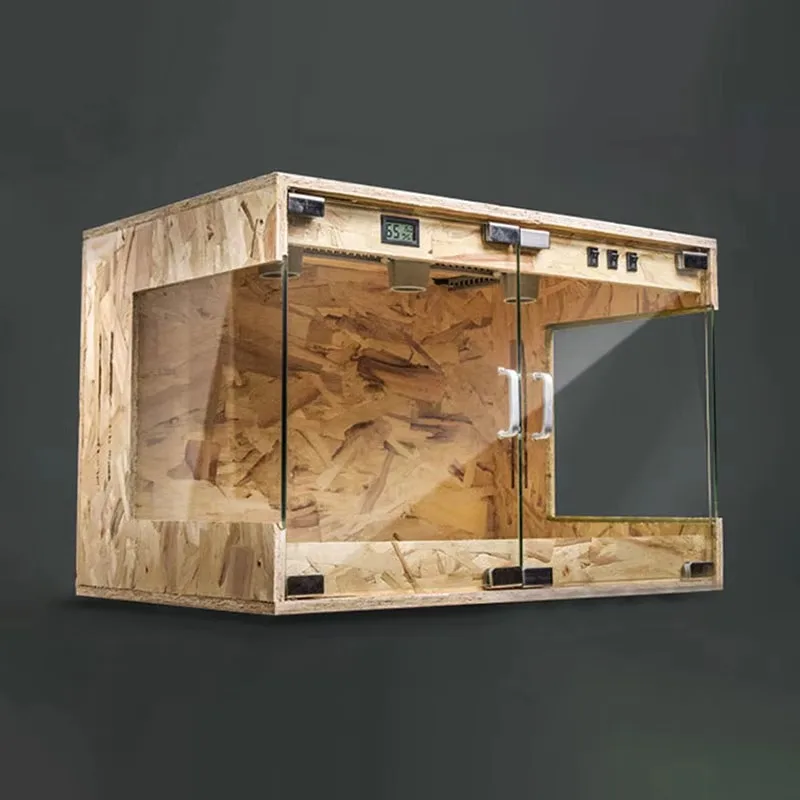 

Relaxlines Reptile Vivarium Reptile Paludarium Terrarium Tank Enclosure Room Square Glass Reptile Tank