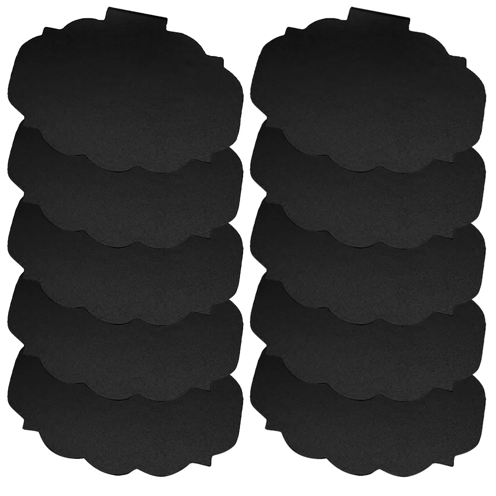 

10 Pcs Price Display Board Food Labels for Organizing Clamp Tag Clip on Storage Bins Plastic Clips Merchandise Sign