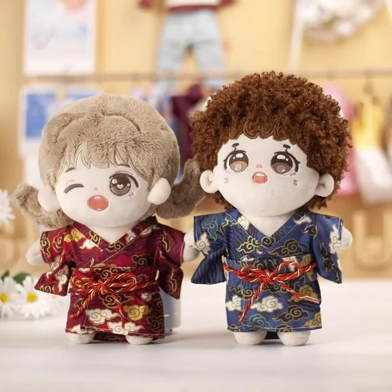 20CM Doll Clothes Japanese Kimono Idol Doll Clothing Suit DIY Handmade Decoration Toy Accessories