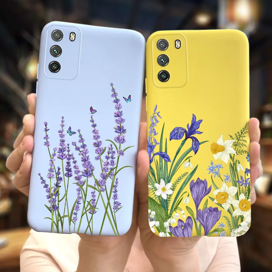 For Xiaomi Poco M3 Case Poco M3 Pro 5G Cover Fashion Cloud Moon Soft Silicone Back Cover For Xiomi Poco M3 M 3 PocoM3 Pro Bumper