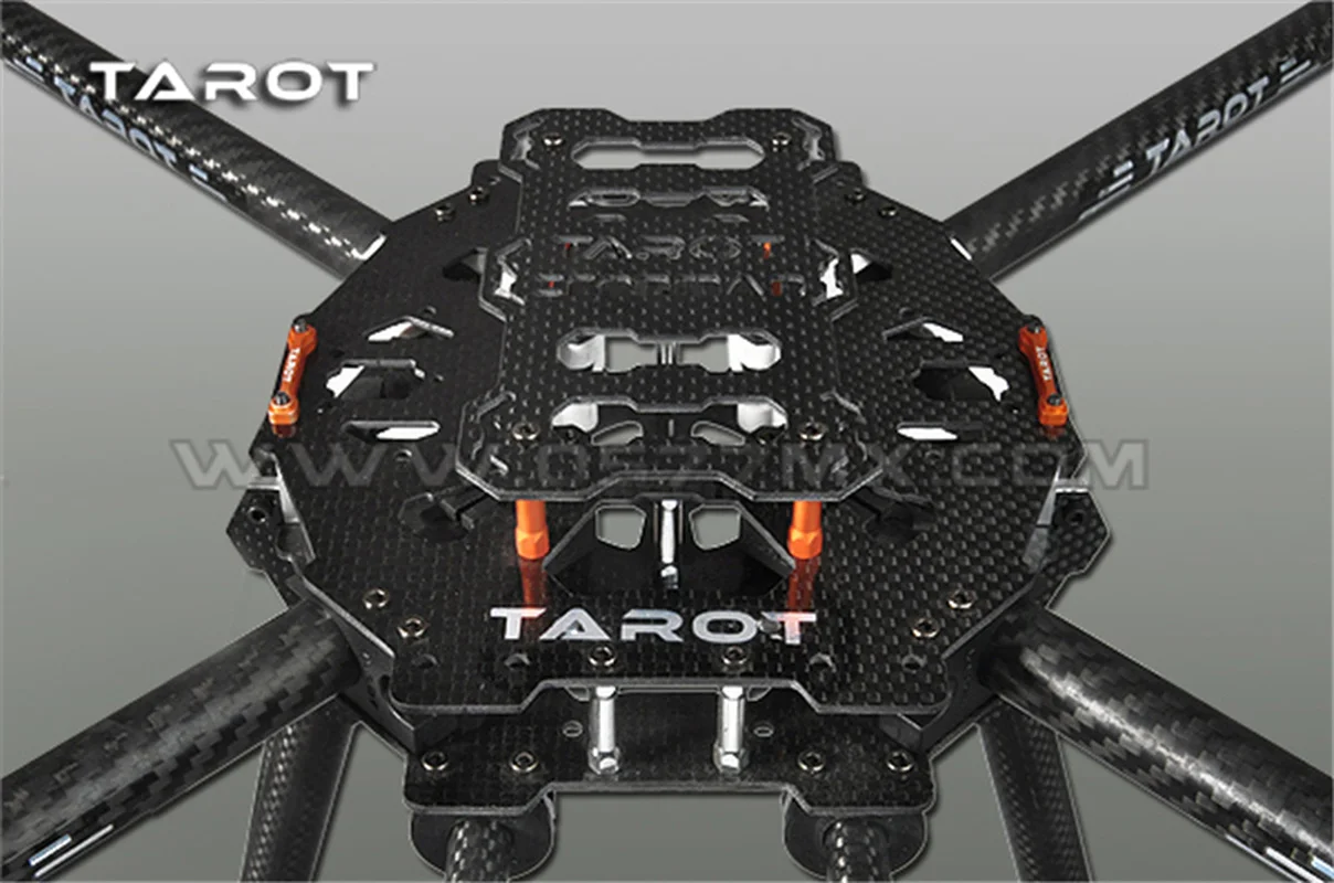 Tarot FY650 TL65B01 Full Folding Hexacopter 650mm 3K Pure Carbon Fiber FPV Aircraft Frame for Aerial Photography Drone