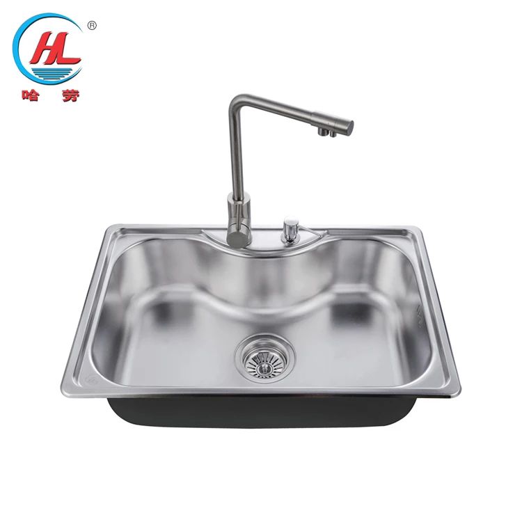 China Factory Kitchen Equipment Stainless Steel Hotel Restaurant Kitchen Sinks