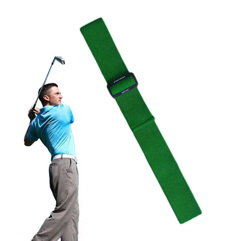 Golf Swing Trainer Armband Elastic Adjustable Golf Swing Trainer Strap Belt Golf Swing Posture Motion Correction Golf Training