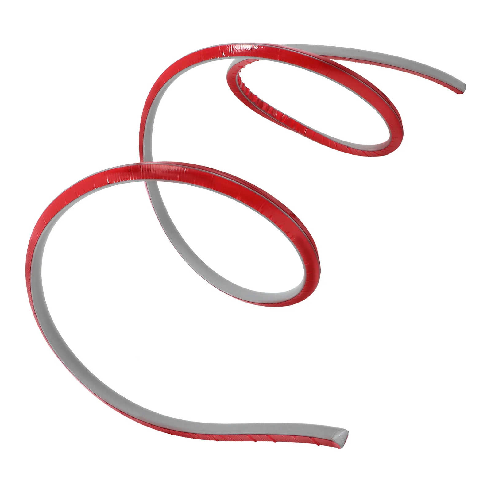 

Wall Corner Strips Molding Trim Flexible Quarter Round Grey Rubber Edge Bathtub Splash Guard PVC Material Easy Clean Adjustable