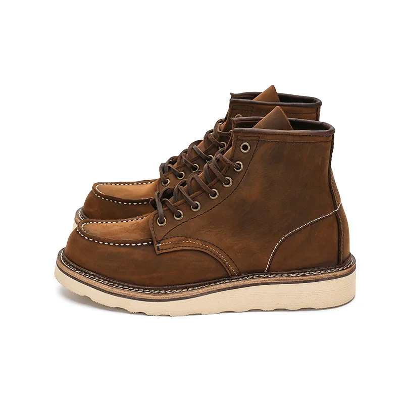 Bota táctica impermeable cuero – Trekking outdoor unisex - imagen 5