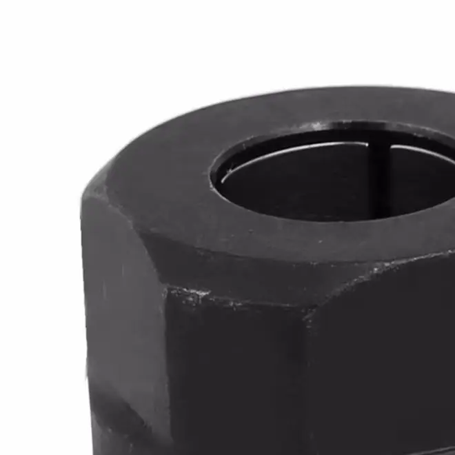 12mm Black Collet Nut For 3612Y 3612T 3612C 3600H RP2300 RP2301 MT3600 Plunge Router Parts Metal Replacement Accessory