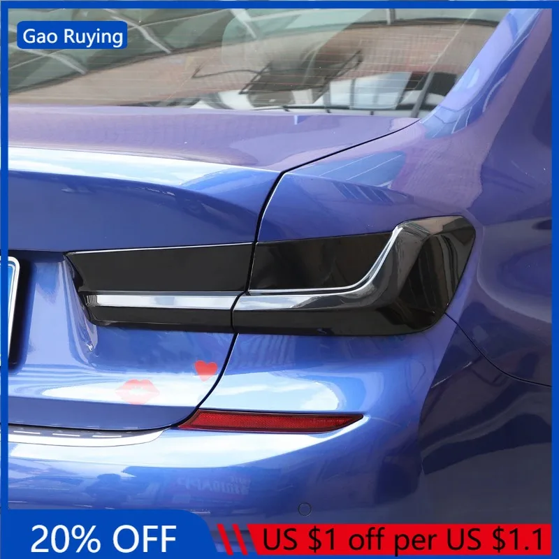 

Gao Ruying для BMW 3 серии G20 2020-24, абажур заднего фонаря автомобиля, индикатор тормоза, лампа заднего хода, крышка заднего фонаря, автомобильные аксессуары