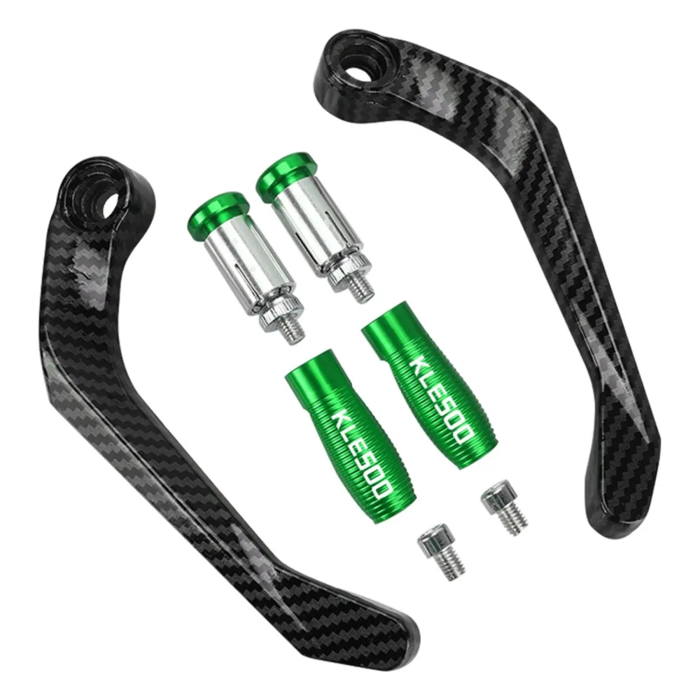 

Motorcycle CNC Handlebar Grips For kawasaki KLE 500 KLE500 1991-2007 1992 1993 Guard Brake Clutch Levers Handle Guard Protector