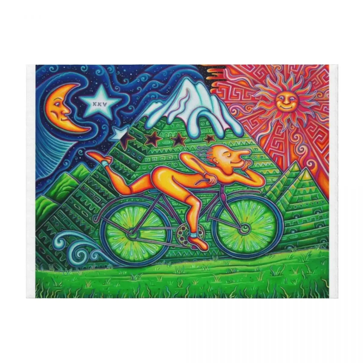 

Bicycle Day Throw Blanket Single Weighted For Baby Blankets Sofas Of Decoration Blankets