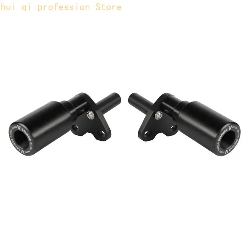 Rahmen-Crashpad-Paar für XL750 und CB750, schwarzes POM-Seitenset H8WE – Detail 4