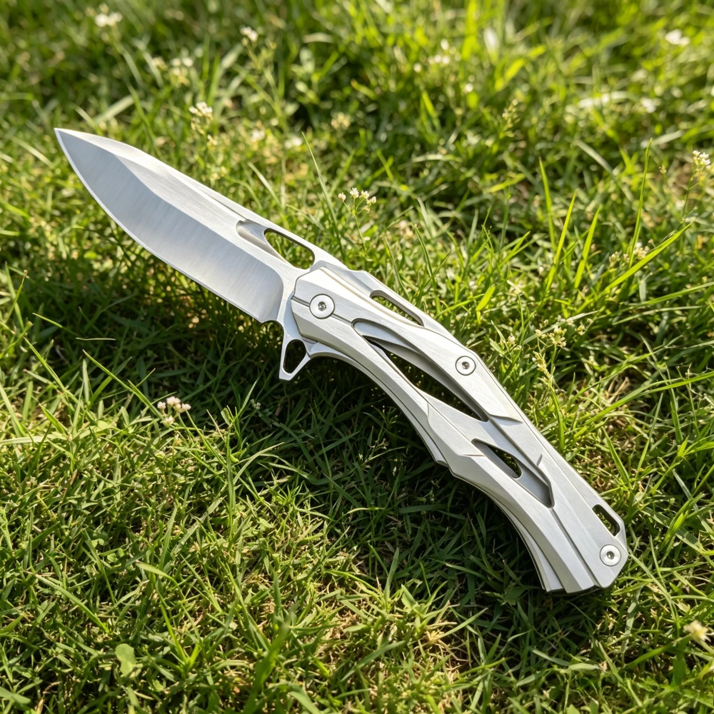 سكين جيب قابل للطي EDC بمقبض ف - مراجعة Edc Carry All وسعره