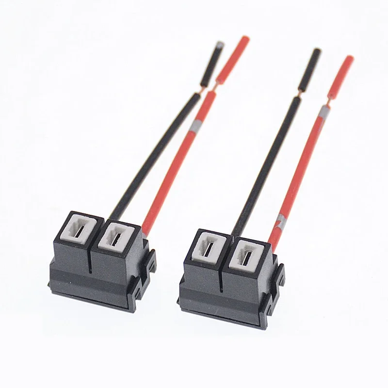 2PCS H7 Connector Auto Car Bulb Sockets Connectors Car Halogen Bulb Socket Power Adapter Plug Connector Wiring Harness