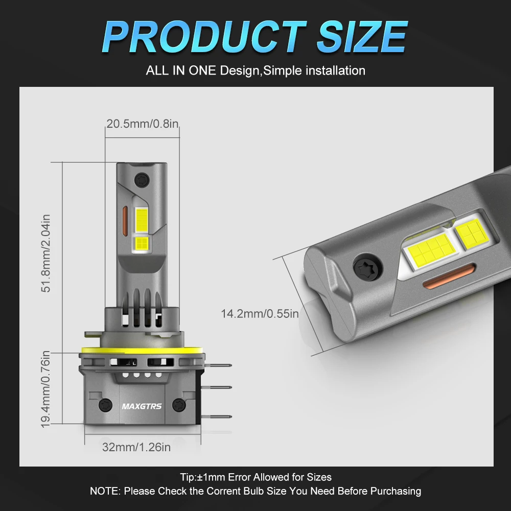 2x H15 LED Canbus Lampu Berjalan Siang Lampu Depan Mobil 30000Lm DRL untuk Mazda/BMW/Mercedes GLK/A180/Audi Q7 A6 A3/Golf 6 7