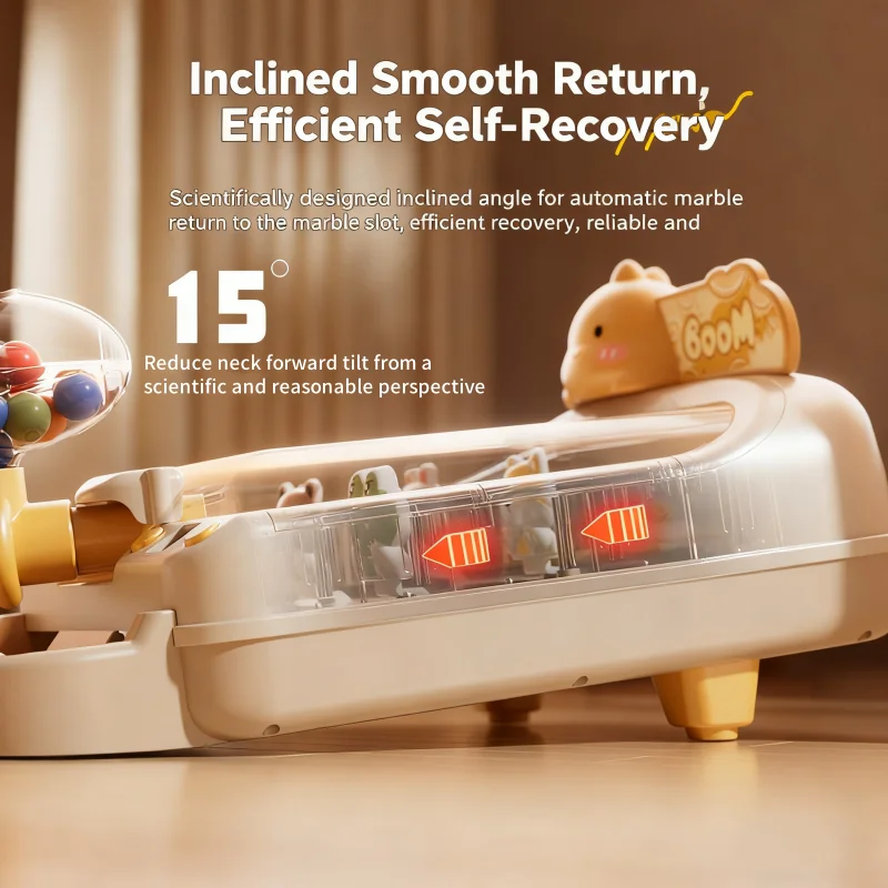 Children's pinball game machine puzzle game board game shooting toy boy interactive concentration training girl child