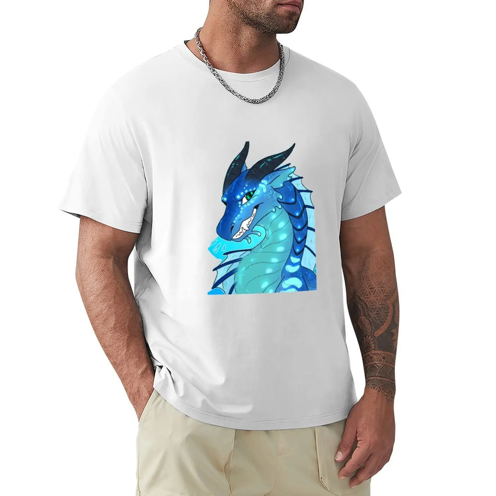 Tsunami wof T-Shirt summer tops kawaii clothes clothes for men