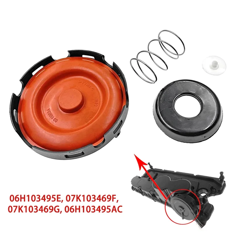 

Stable-PCV Valve Diaphragm Repair Kit 917-064 For A3 A4 Q3 Q5 Quattro VW Beetle Golf Jetta 06H103495AC Replaceme
