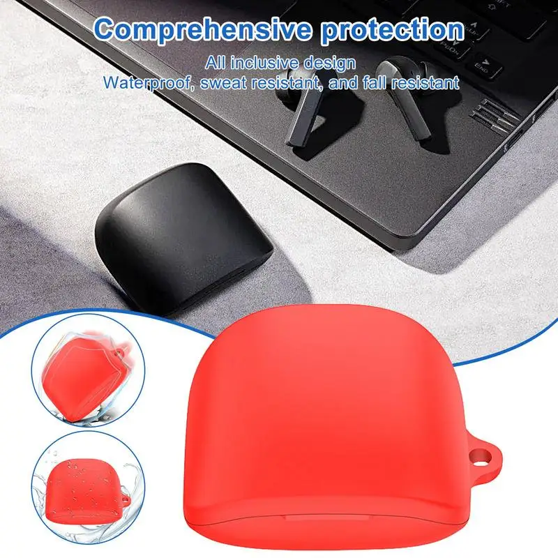 ASUS ROG Cetra 이어버드용 보호 케이스, 실리콘 낙하 방지 충전 박스, 보호 슬리브 이어폰 케이스, 방진 커버