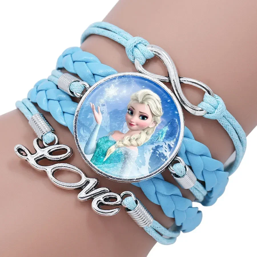 Neue Anime Disney gefroren 2 Elsa Anna Prinzessin Cartoon Armband Action figur Spielzeug schöne Armband Mädchen Geschenk Weihnachts geschenke Spielzeug