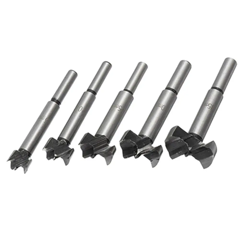 

Forstner Auger Drill Bit Alloy Cutter Wood Hole Set Woodworking Tool for Manual Drill