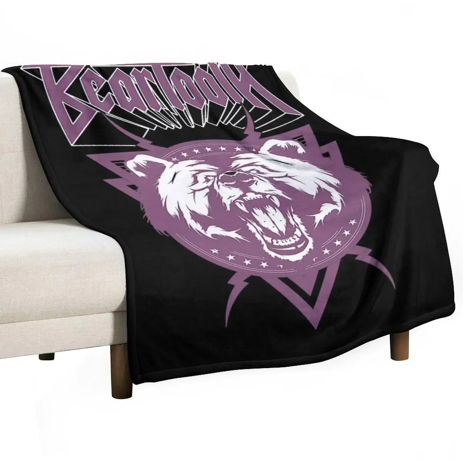 

Beartooth Merch Throw Blanket Cute Picnic manga Summer Beddings Blankets