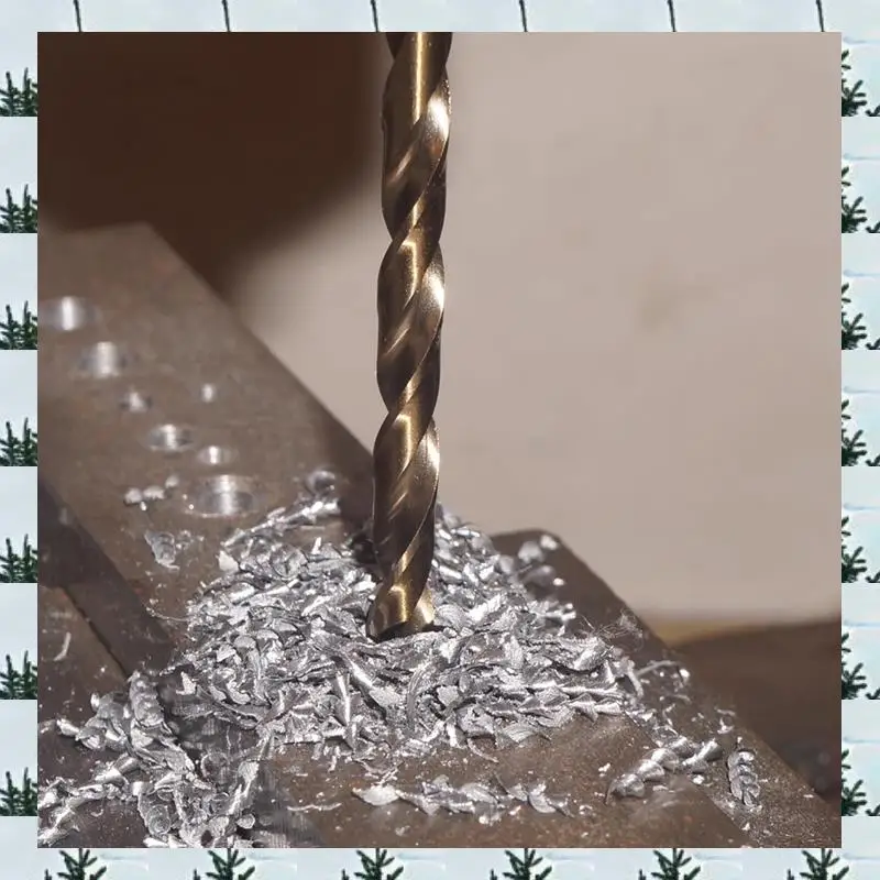 

ABLG 5% Cobalt Hex Shank Metric Drill Bits Set (1.5Mm-6.5Mm/13Pcs) Suitable For Stainless Steel, Cast Iron, Hard Metal