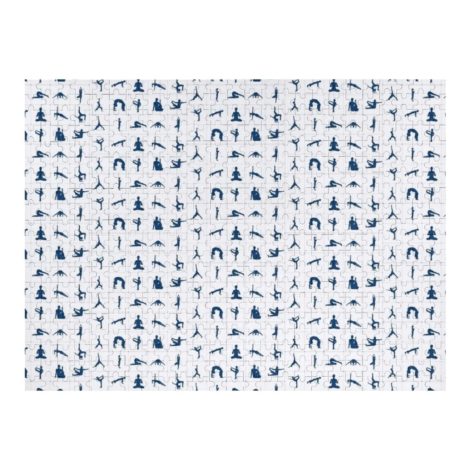 

Yoga Poses Jigsaw Puzzle Diorama Accessories Christmas Toys Adult Wooden Puzzle