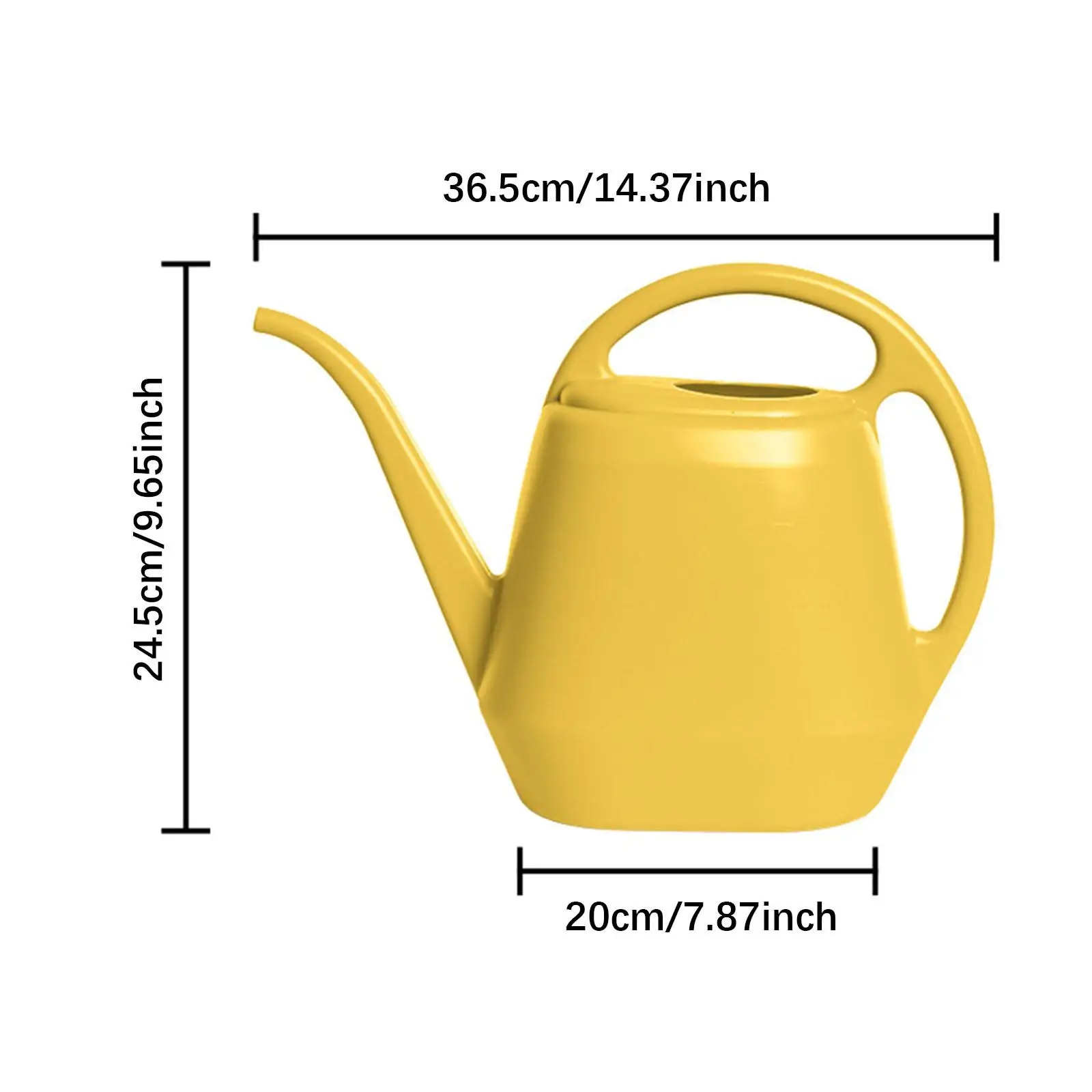 

Plastic Garden Watering Pot Leakproof Long Mouth for Precise Irrigation of Potted Plants and Flower Beds