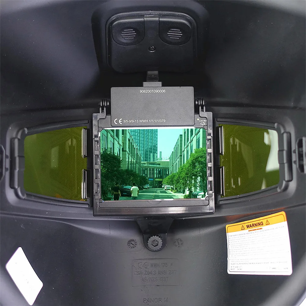 Welding Helmet 3 Side View DIN 5-9/9-13 Optical Rating 1111 4 Sensors True Color EN379 ANSI CSA Auto Darkening Welding Mask