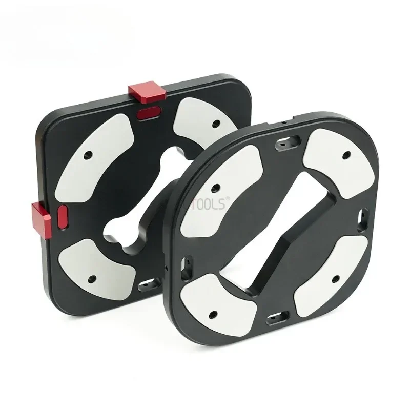 Woodworking Corner Chamfering Template 4-in-1 R-angle Arc Cutting Mold Electric Router DIY Slotting Jig R15-R50 Radius Template