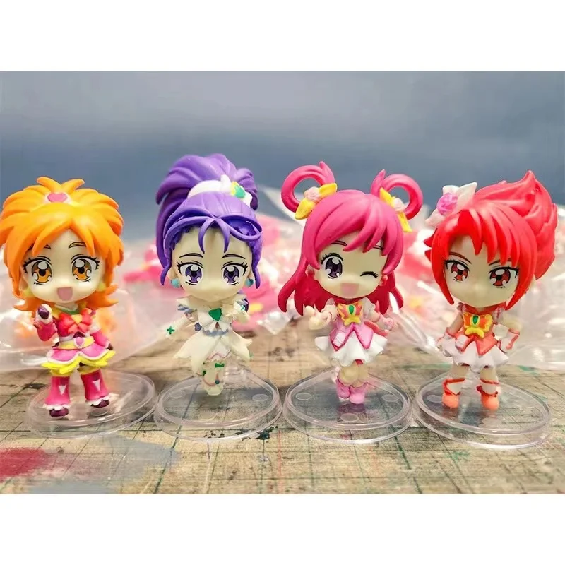 Japanese Genuine Gacha Scale Model Pretty Cure All Stars Cure Dream Cure Rouge Tabletop Decoration Action Figure Toys