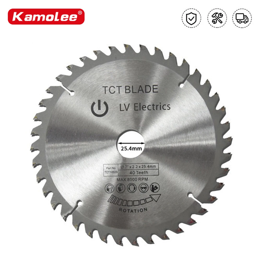 Kamolee-elétrica Circular Saw Blade Início Faça Você Mesmo Compatível Makita 18v Bateria 254 Milímetros