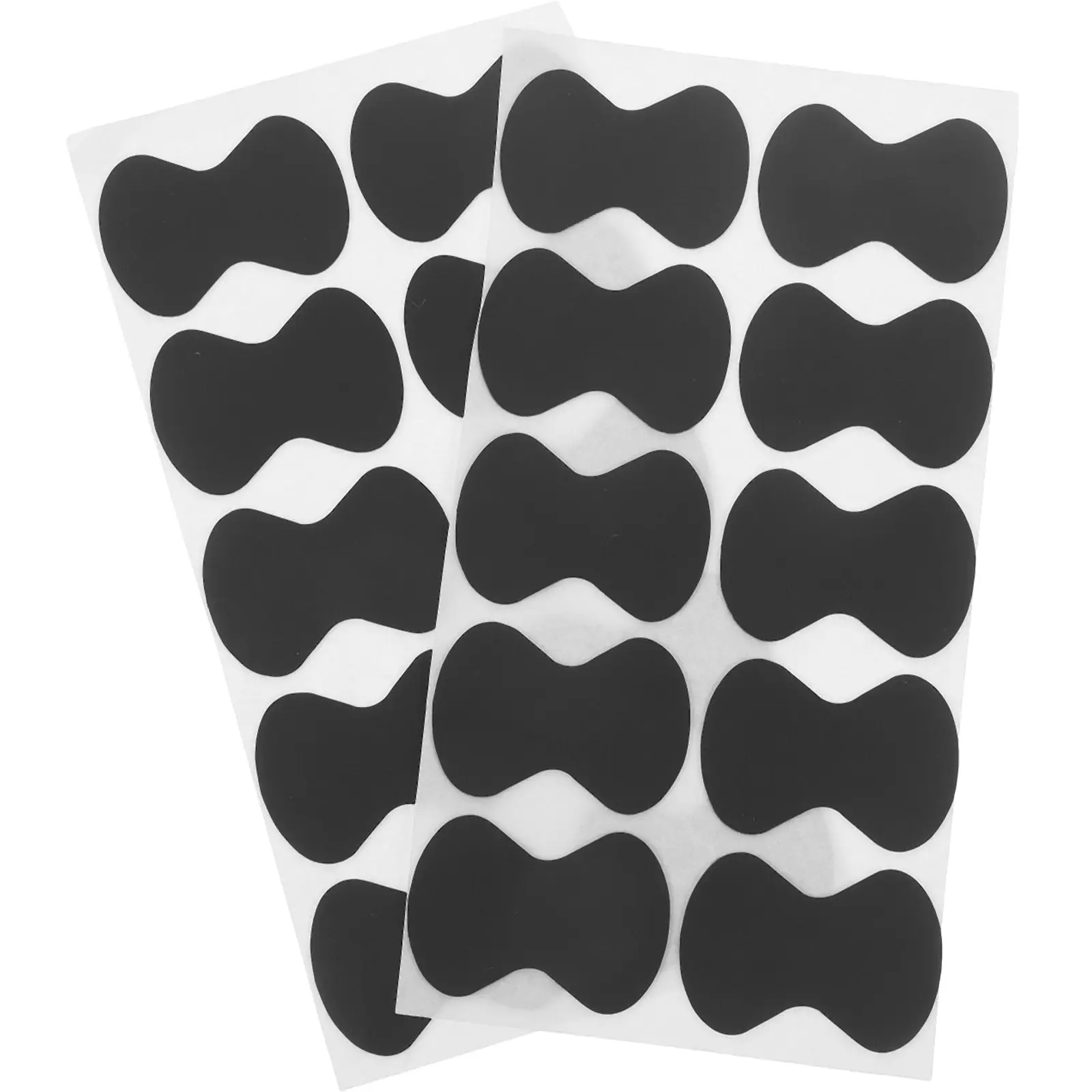 20 Pcs Guitar Pick Grips Anti-slip Stickers Non-slip Adhesive EVA Black Practical Long Time Accessories