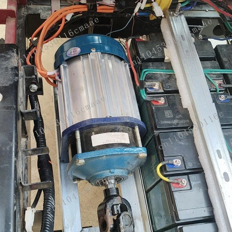 High-Speed 2200W 48V-72V Hexagonal Spline Center DC Motor for Heavy-Duty Transport Mining Scooter of Steep Slope Electric Bike