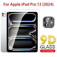 9D Glass For iPad Pro 13 2024 Camera Protective Glass For Apple iPad Air 11 inch 7th 6th 5th Gen A2926 Tempered Screen Protector