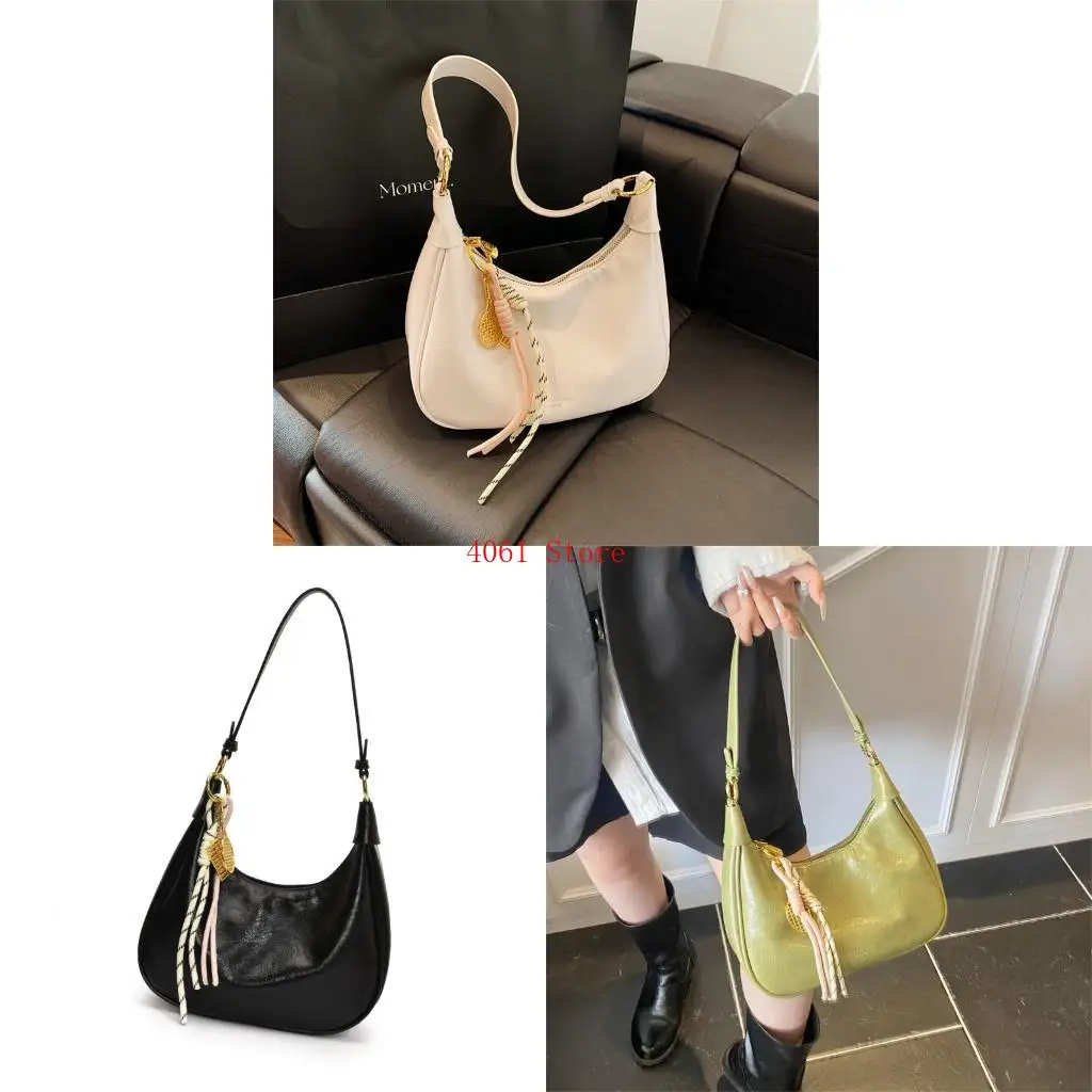 

Stylish PU Shoulder Bag Practical and Elegant Office Handbag Stylish Underarm Bags Women's Purse for Various Occasion