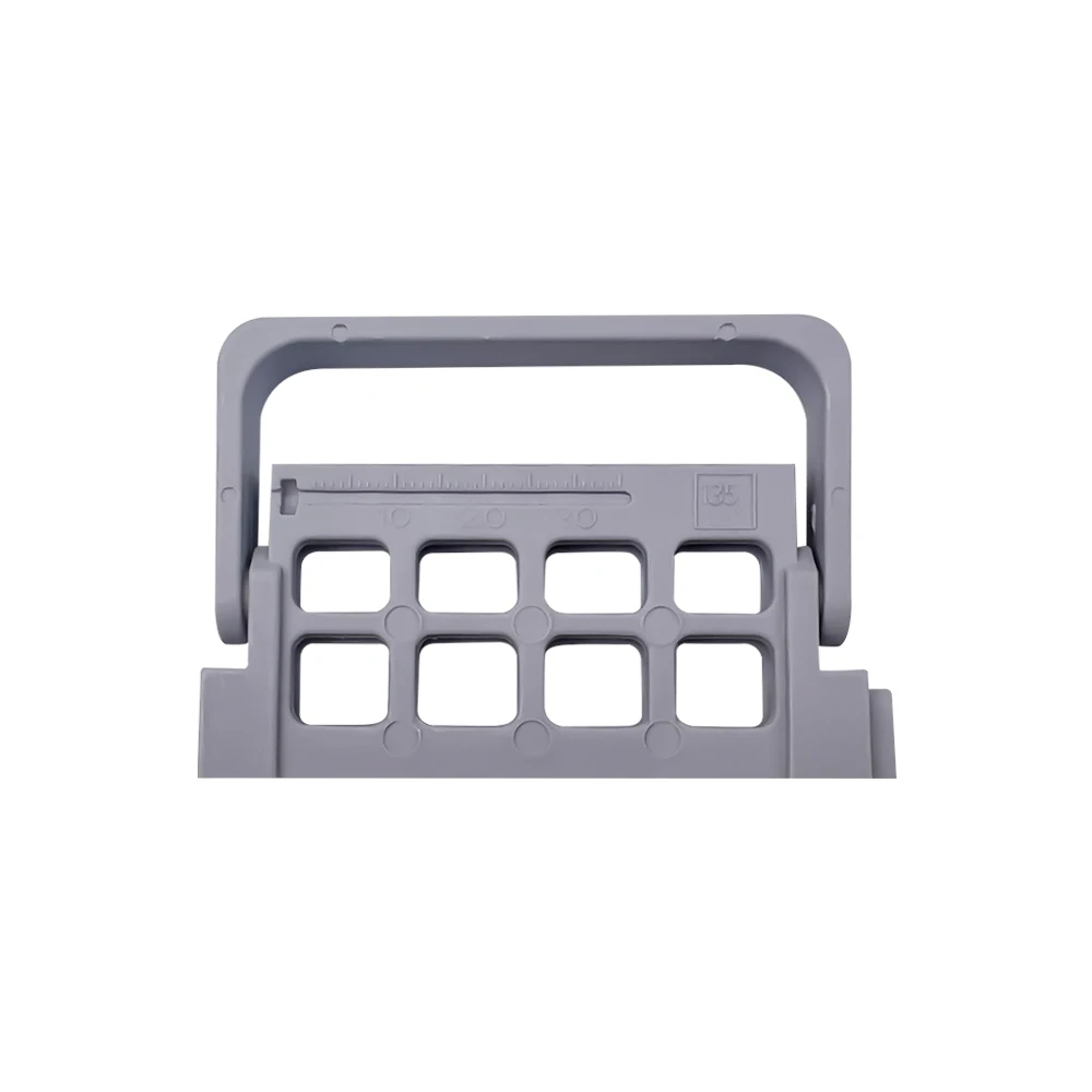 8-Hole Dental Plastic Stand Root Canal File Holder with Record Endo Tray Dispenser Endodontic Files Organizer Autoclavable Box