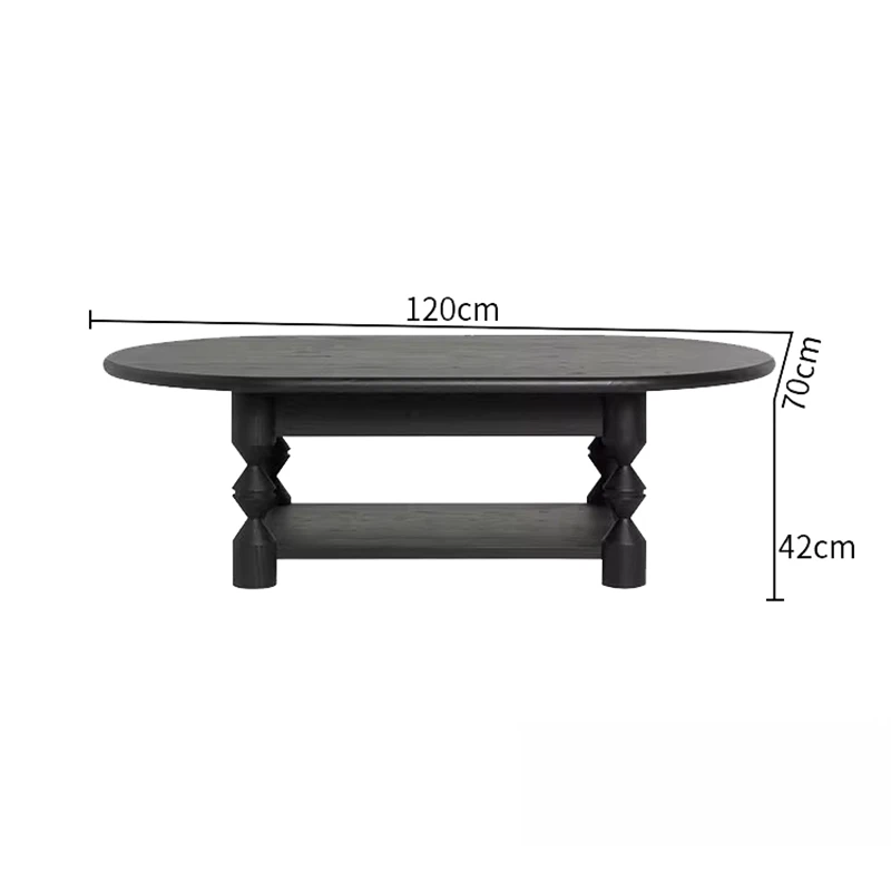 European Retro Coffee Tables Classic Aesthetic Trendy Premium Coffee Tables Multifunction Design Mesas De Café Furniture Home