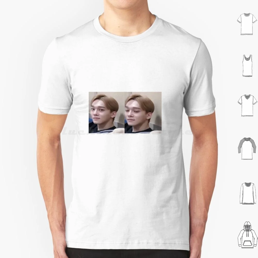 Funny Chen Look-T Shirt 6xl Cotton Cool Tee Chen Kpop Chen Look Funny Chen K M L Meme Chen Meme Kdrama K Drama Korean Korea ? ? #1