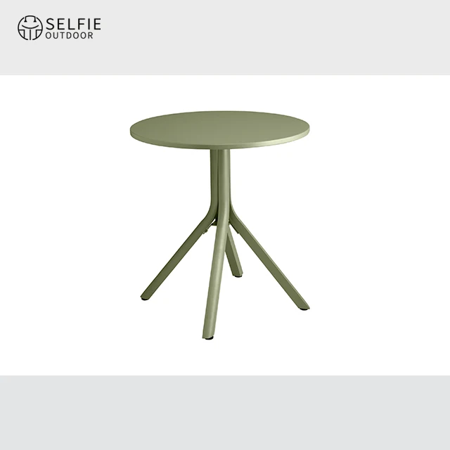 

Aluminium Furniture Folding Chairs for Events Aluminium Table Stackable Chair Round Side Table