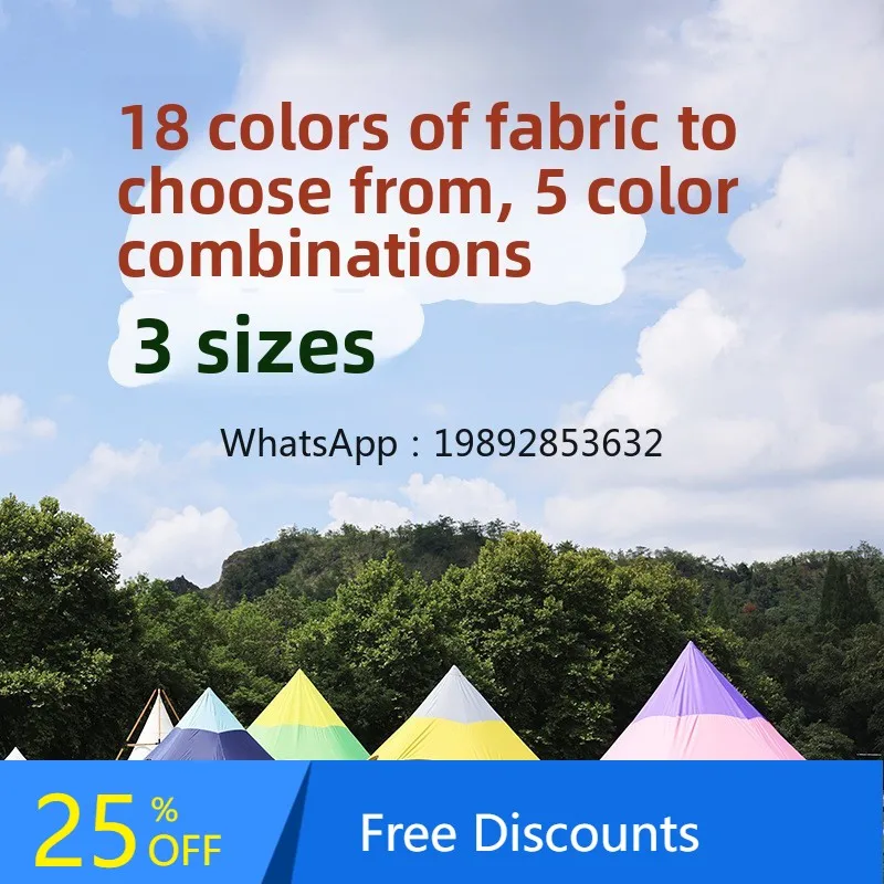 

B1 Outdoor Canopy Tent Sunshade Umbrella Camping Campsite Winter Warm Portable Thickened Windproof