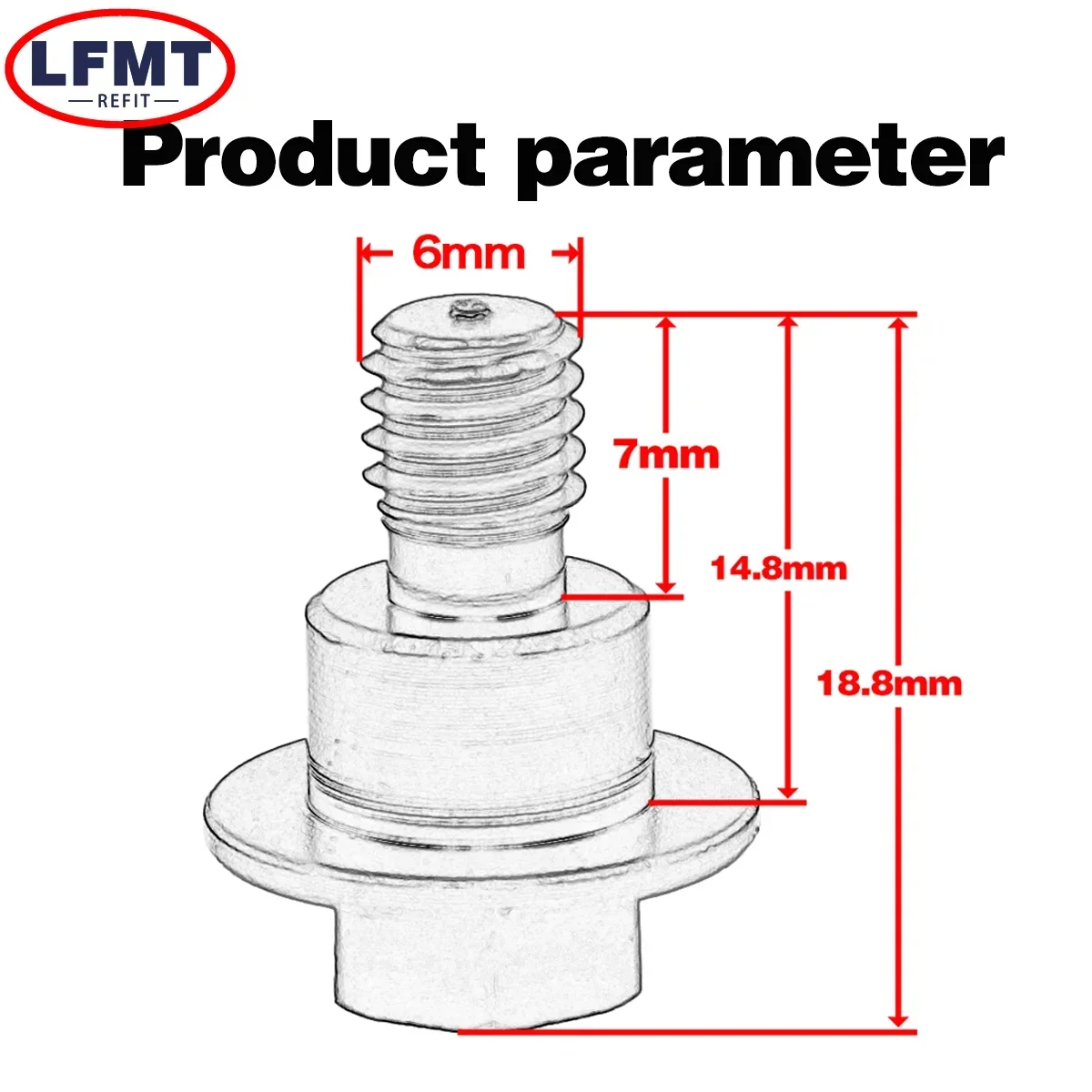 Motorcycle M6*12 Screws Fork Guard Bolt For KTM SX SXF XC XCF EXC EXCF XCW XCFW For Yamaha YZ WR For Husqvarna TC FC TE FE TX FX