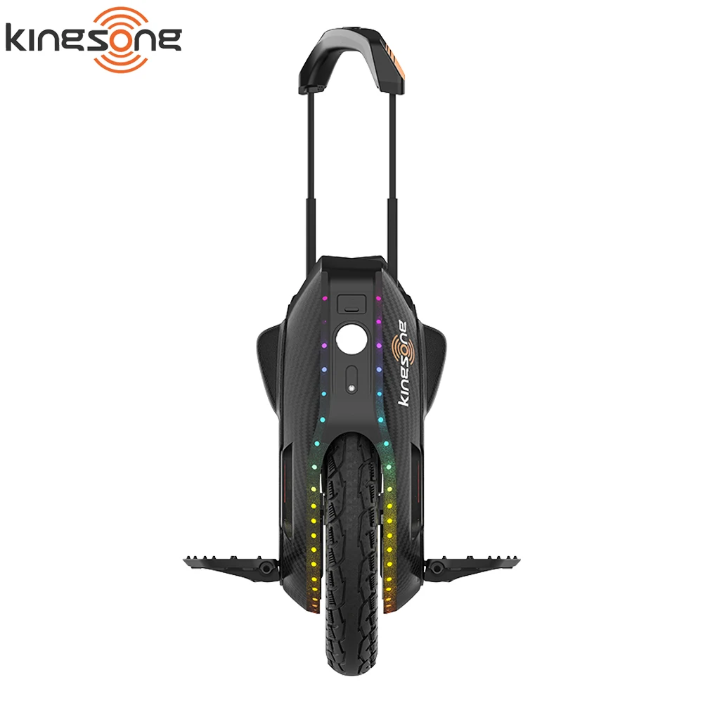 EU-Lager Kingsong 16X Pro 84V 1554Wh Akku 2200W Motor 60Km/h Höchstgeschwindigkeit 16*3-Zoll-Reifen 160Km Reichweite KS 16X Pro mit Wabenpedalen – Detail 7