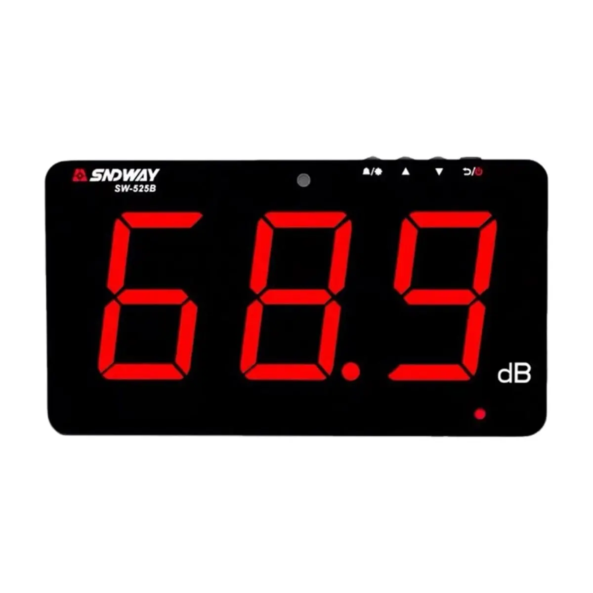 DTC5  SW 525B DB Meter Decibel Monitor Large Screen Sound Level Meter Noise Gauge Audio Tester Decibelimeter