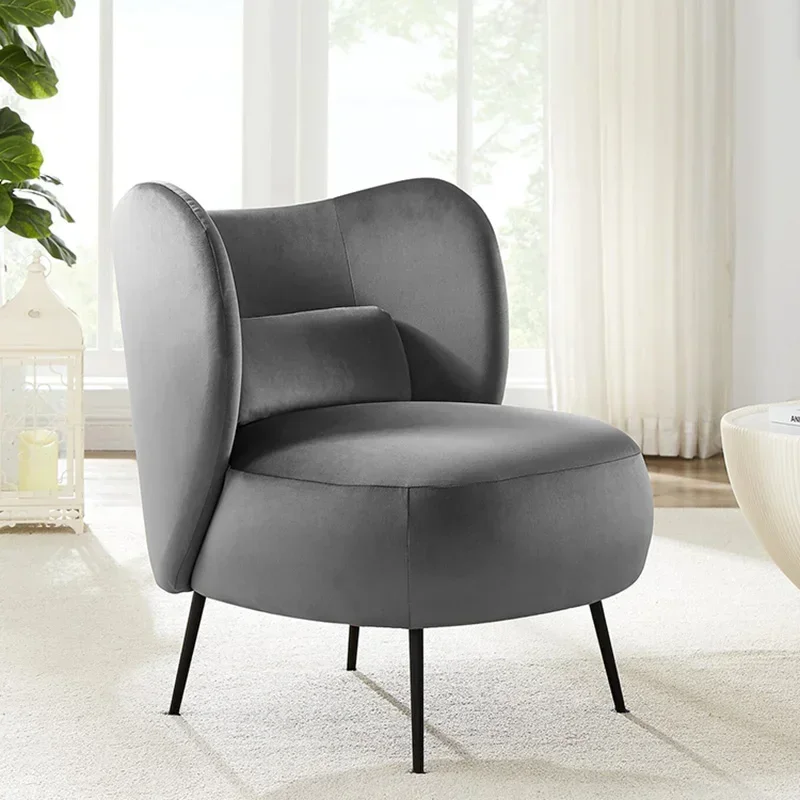 Fabric Beauty Chair Simple Apartment Nordic Small Chair Trending Relax Sillones Para Sala De Estar Living Room Furniture