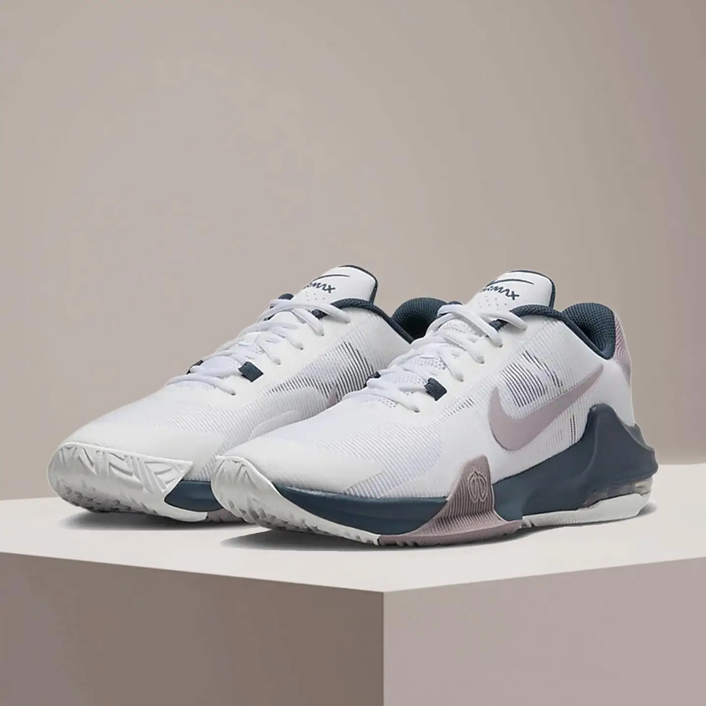 

Nike Air Max Impact 4 Low-Top Basketball Shoes Casual, versatile, slip-resistant, durable, cushioned DM1124-102