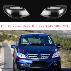For Mercedes Benz B-class W245 2009-2011 Car Front Headlight Cover Headlamps Transparent Glass Shell Lens Case