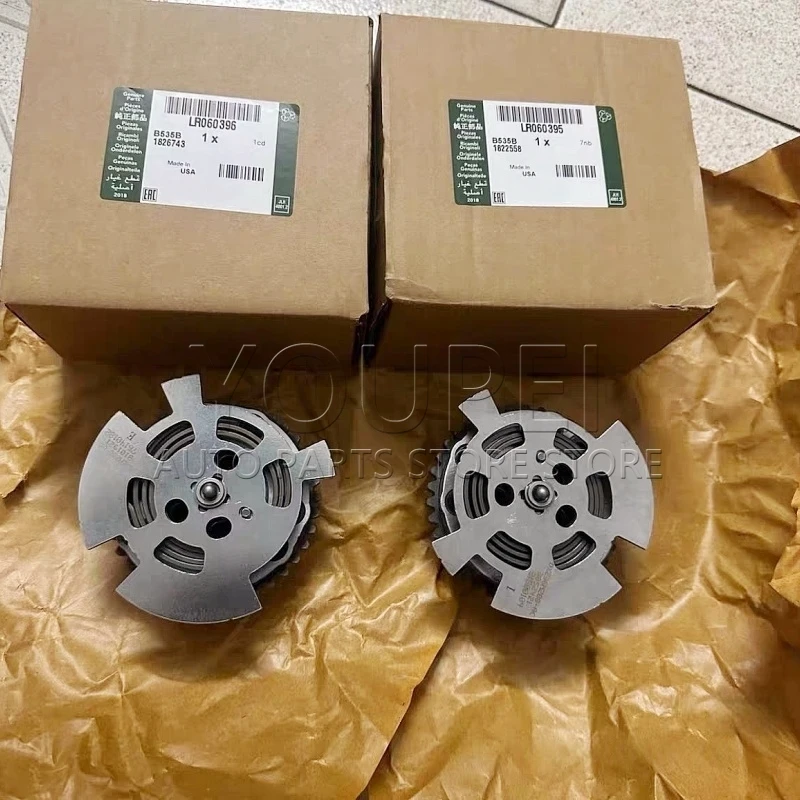 LR060396 LR060395 2x أداة ضبط عمود الحدبات المدخول والعادم لجاكوار XF XJ XE لاند روفر ديفندر رينج روفر جديد #1