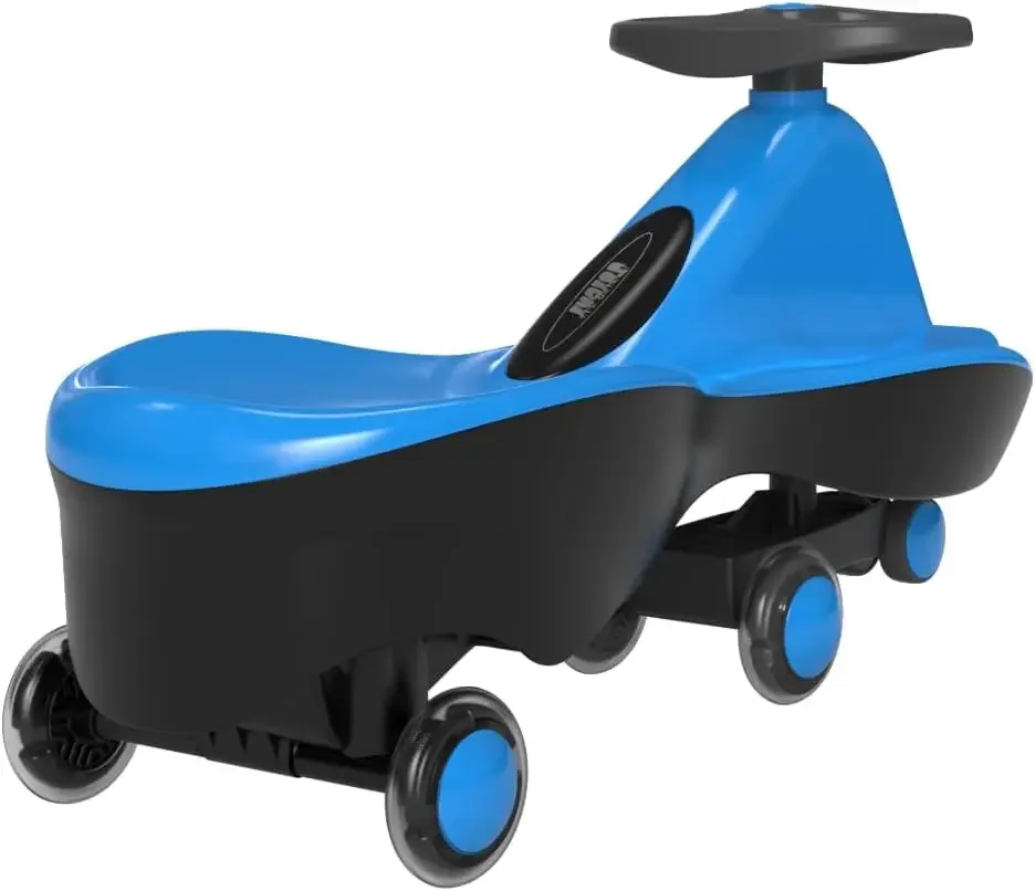 Sports Collection Premium LED-Wheel Swing Car Ride on Toy (Come Fully Assembled)
